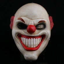 Коллекционное издание игры Урожай день 2 красный нос клоун смолы маски Хэллоуин маска Payday2 серии