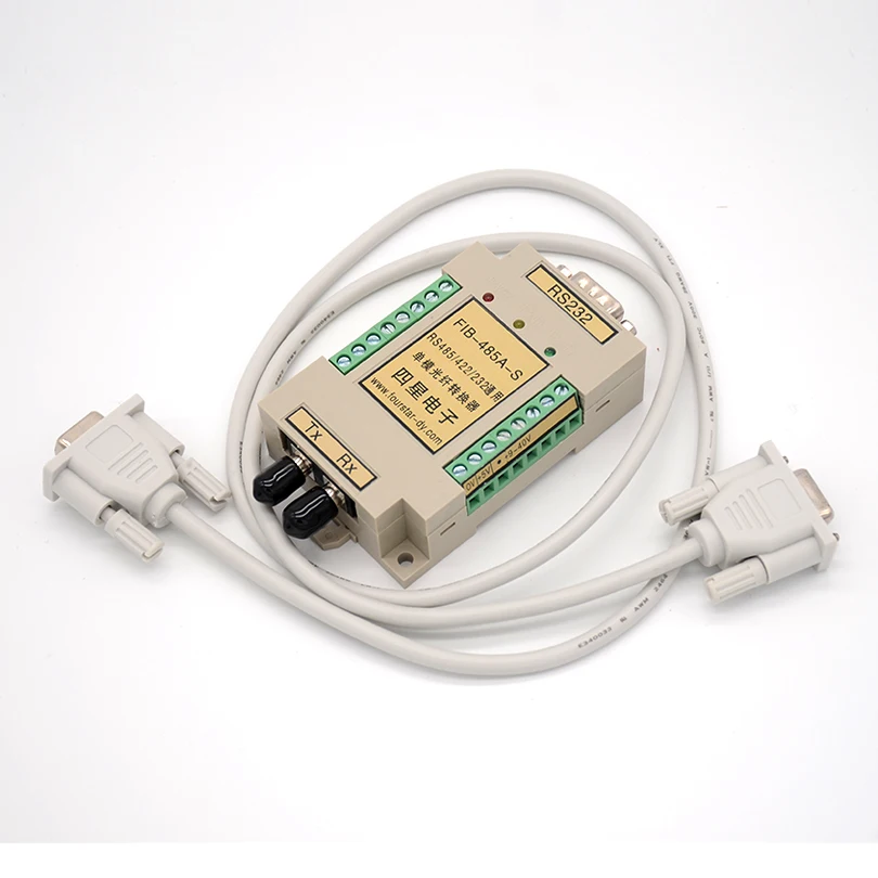 

RS485/RS422/RS232 Universal Single Mode Fiber Converter Baud Rate Adaptive Data Transparent Transmission for Fiber Single Mode