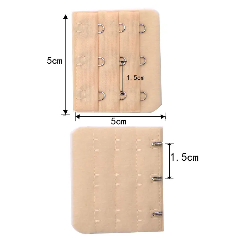 Skritts 3 шт. удлинитель для бюстгальтера Женский удлинитель для бюстгальтера аксессуары 3 крючка застежка удлинитель вставки крючки для шитья интимные аксессуары