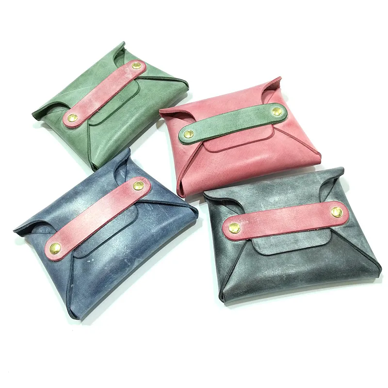 

Bemoreal designer purses high quality Genuine Leather Vintage Handmade Organizer Wallets Customized Short luxury brand purses