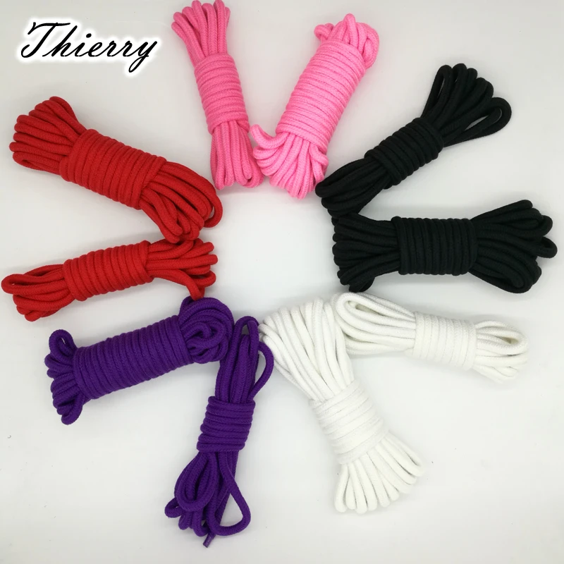 Thierry 5M/10M Bondage Rope For Adult Sex Game Erotic Sex Products Fetish Toys For Couple