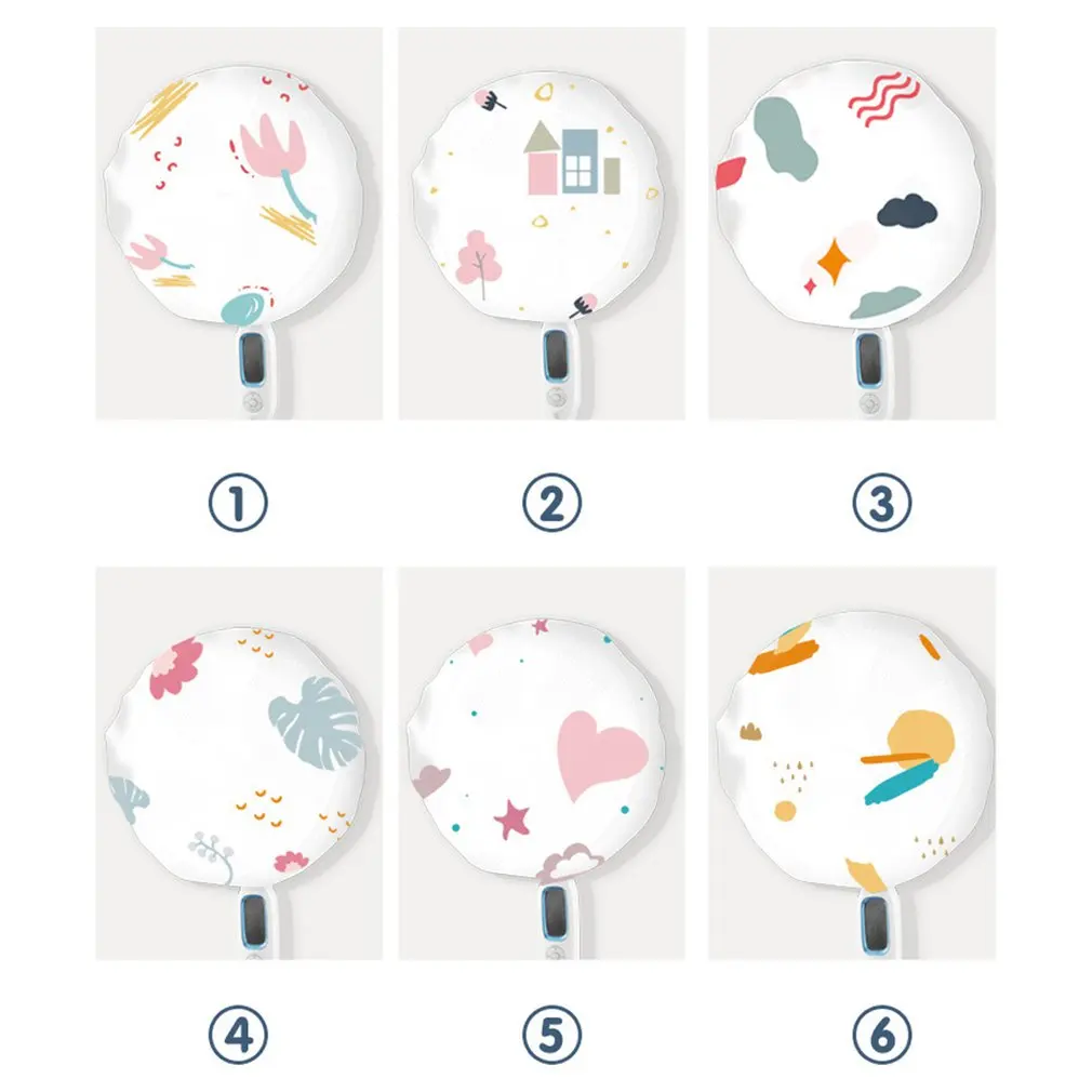 Fashion Printing Electric Fan Cover Waterproof PEVA Round Fan Dust-proof Cover Full Wrap Fan Protective Hood Cap Fashion Printing Electric Fan Cover Waterproof PEVA Round Fan Dust-proof Cover Full Wrap Fan Protective Hood Cap