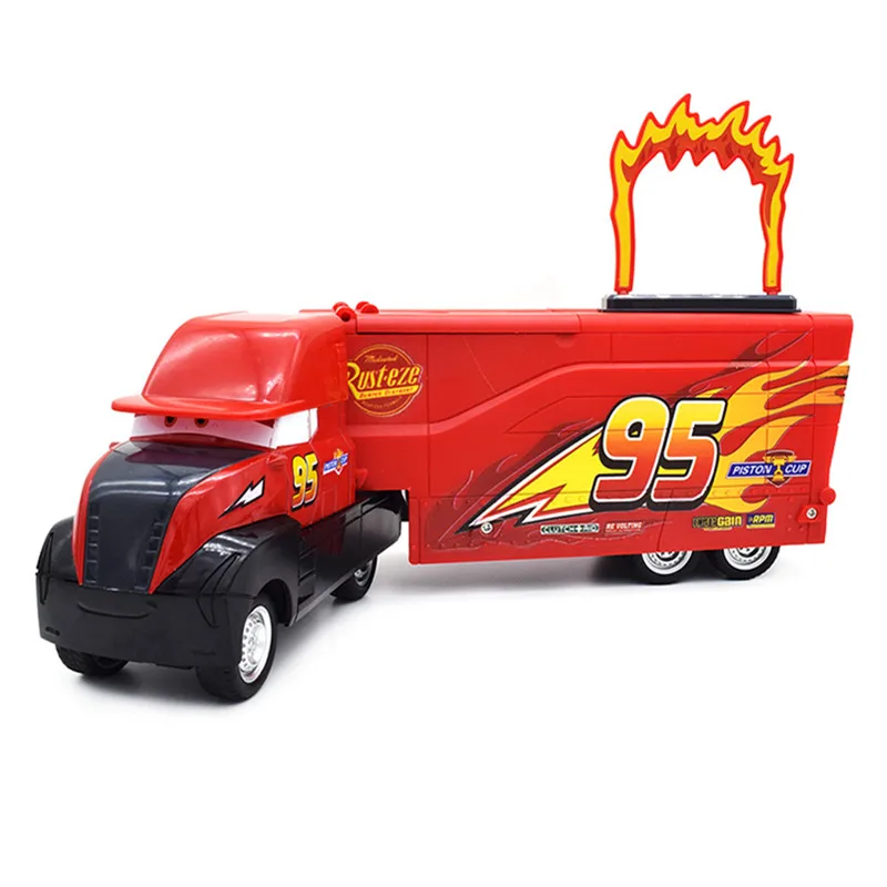 Disney хит продаж Pixar Cars 29 см No.95 Lightning McQueen Mack Uncle Truck литая под давлением