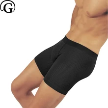 PRAYGER для мужчин для похудения талии контроль Трусики подтяжки ягодиц Нижнее белье Бесшовные тела формирователь шорты