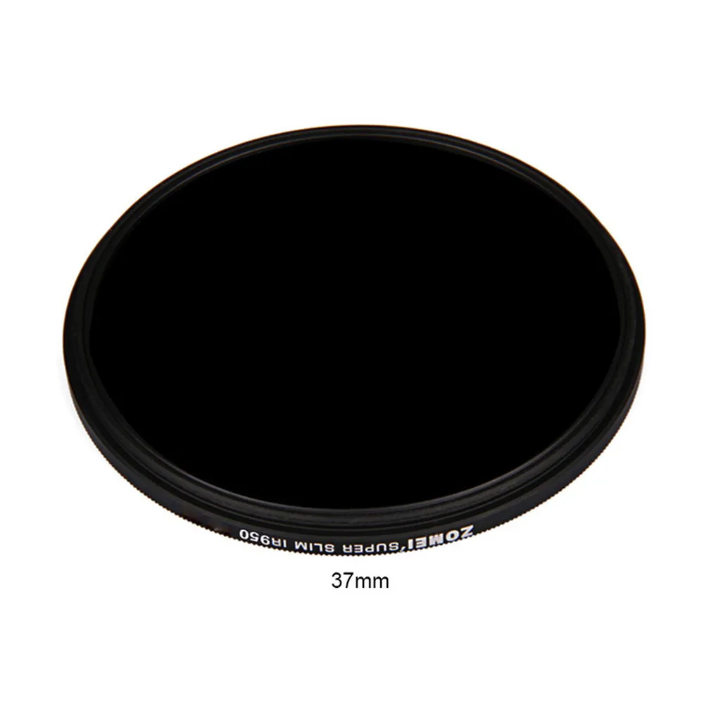 Infrared IR Filter 680nm 720nm 760nm 850nm 950nm IR Filter 37mm  for SLR DSLR Camera Lens