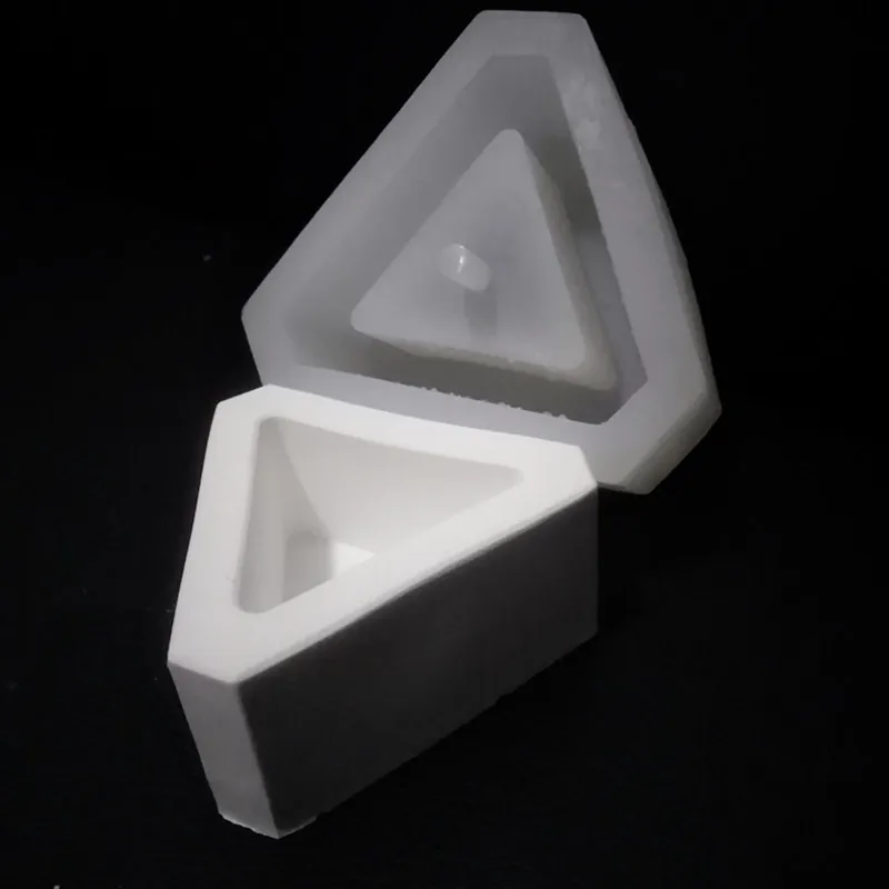 Concrete Silicone Planter Mold Small Decorating Flowerpot Mould DIY Cement Mould for Cactus Plants