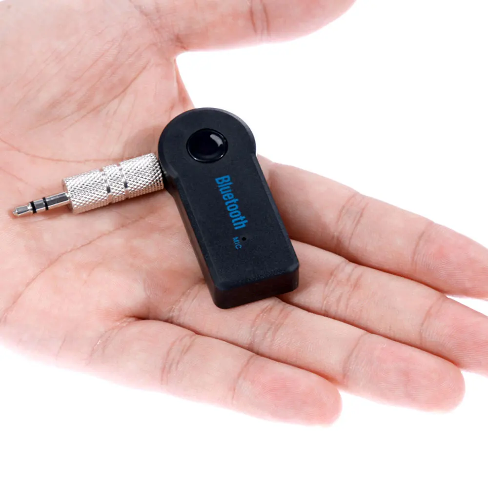 

Mini 3.5MM Jack AUX Audio MP3 Music Bluetooth Receiver Car Kit Wireless Handsfree Speaker Headphone Adapter for iphone phone