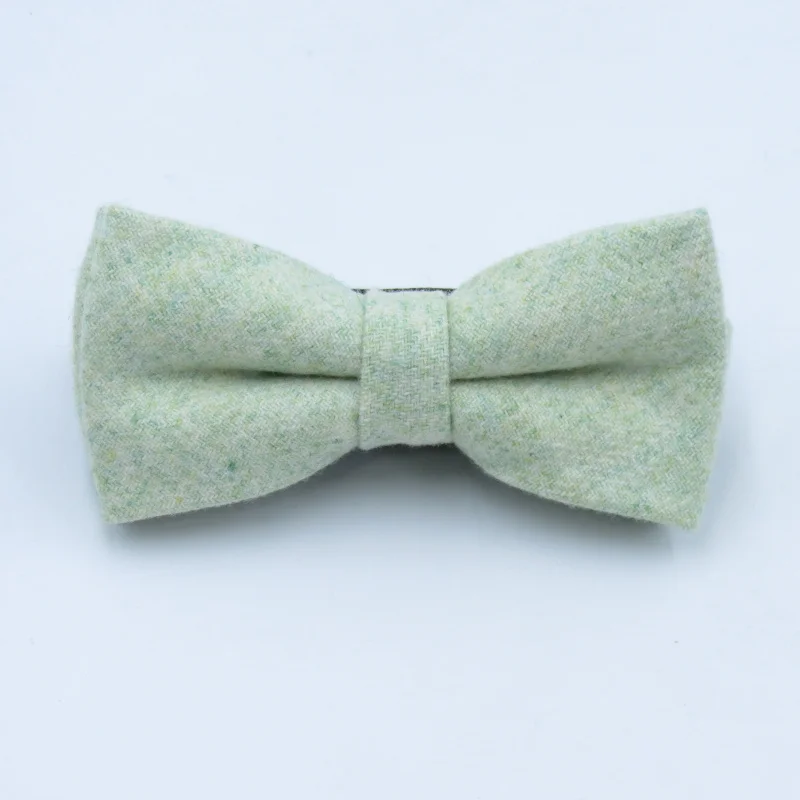 bowtie Apple зеленый узкий галстук шерстяной галстук мужской словосочетание небольшой платок Мужская мода лампа для бутика бабочкой cravate - Цвет: bowtie