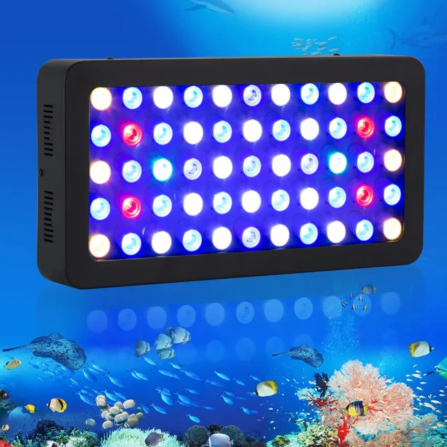 Dimmable Full Spectrum 165w Led Aquarium Light Fish Tank Reef Coral