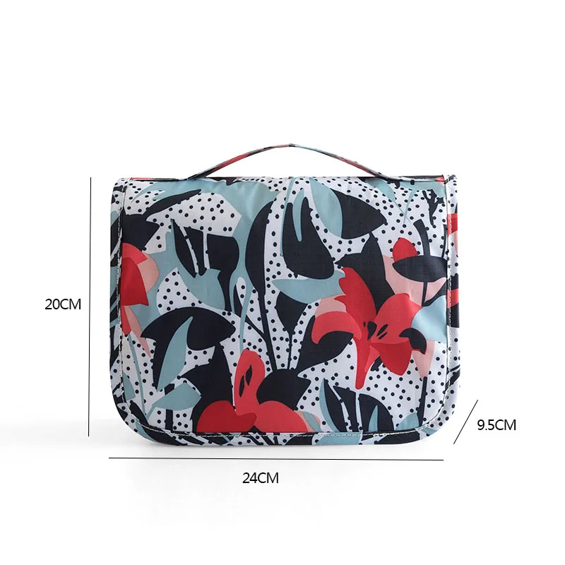 Multi-function hanging hook wash bag  Cosmetic Cases Travel Necessarie Make up Toiletry Organizer Pouch Beauty Makeup Bag