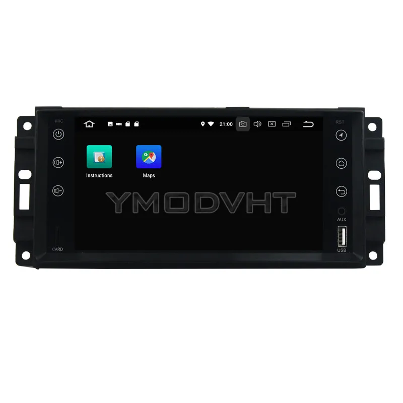 Flash Deal YMODVHT 7inch Android 8.0 Octa Core PX5 4GB Car DVD Radio Stereo GPS for Jeep Sebring/300C/Grand Cherokee/Wrangler/Journey 2010 4