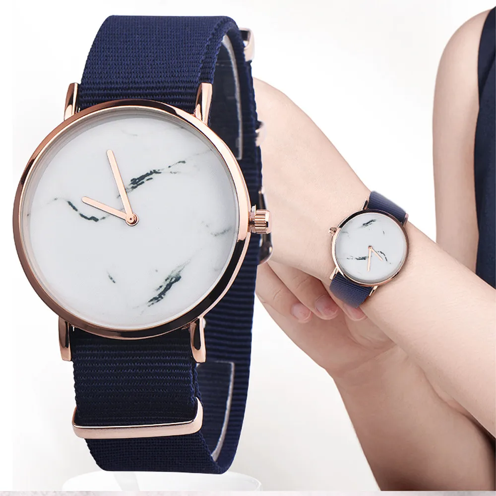 

Hot Sale Nylon strap Style Quartz Women Watch Top Brand Watches Fashion Casual Fashion Wrist Watch Relojes