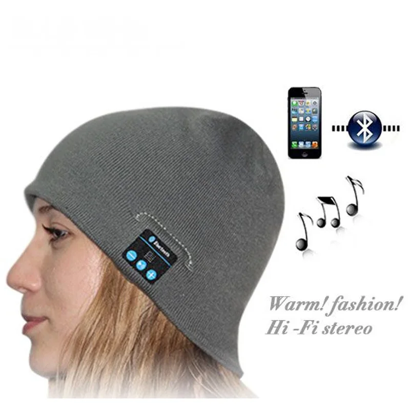 Шапка c наушниками Bluetooth для iPhone samsung Android телефоны мужчин и женщин Зимний спорт на