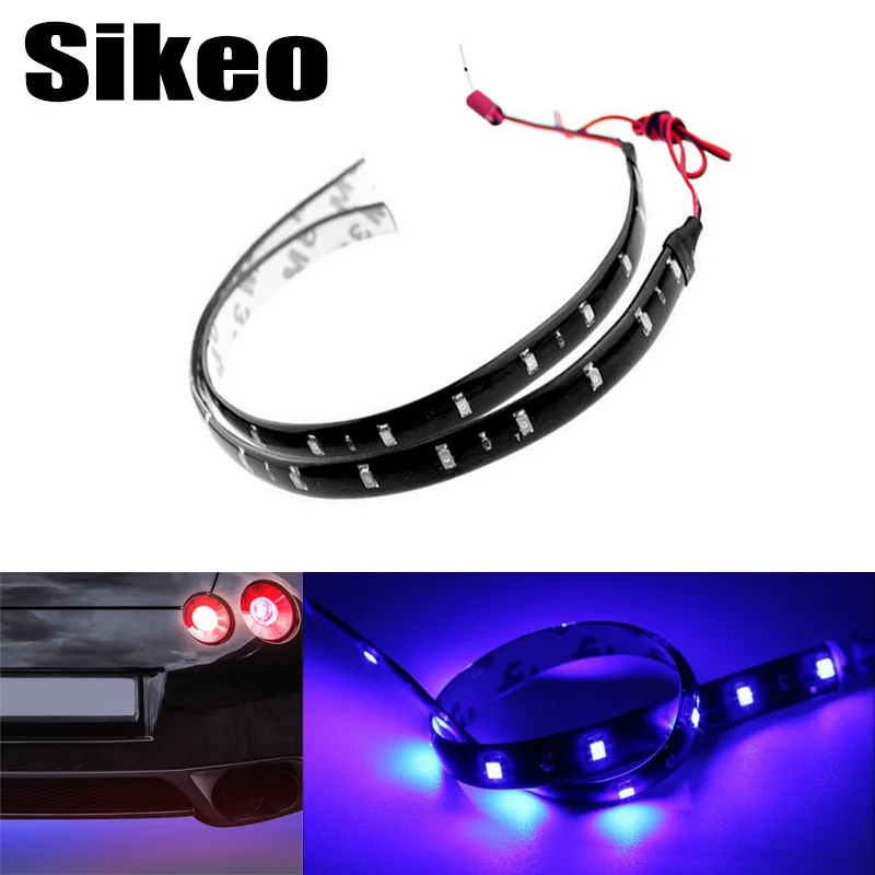 Sikeo патч светодиодный полосы 2835 DC 12 V ip65 Водонепроницаемые гибкие света 30 CM 15SMD2835 s