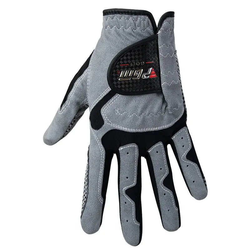 1 Pcs Men's Golf Glove Micro Fiber Soft Left /Right Golf Glove Anti-Skidding Non Slip Particles Breathable Gloves golf gloves golf glove
