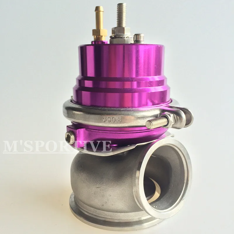 M'sporttive 60 мм сточные ворота из нержавеющей стали V BAND 1jzgte / SR20DET JDM фиолетовый|steel