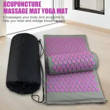 Massager Cushions Acupressure Mats Pillow Yoga Mats Relieve Back Pain Spike Mat Head Neck Back Foot Massage Yoga Mats