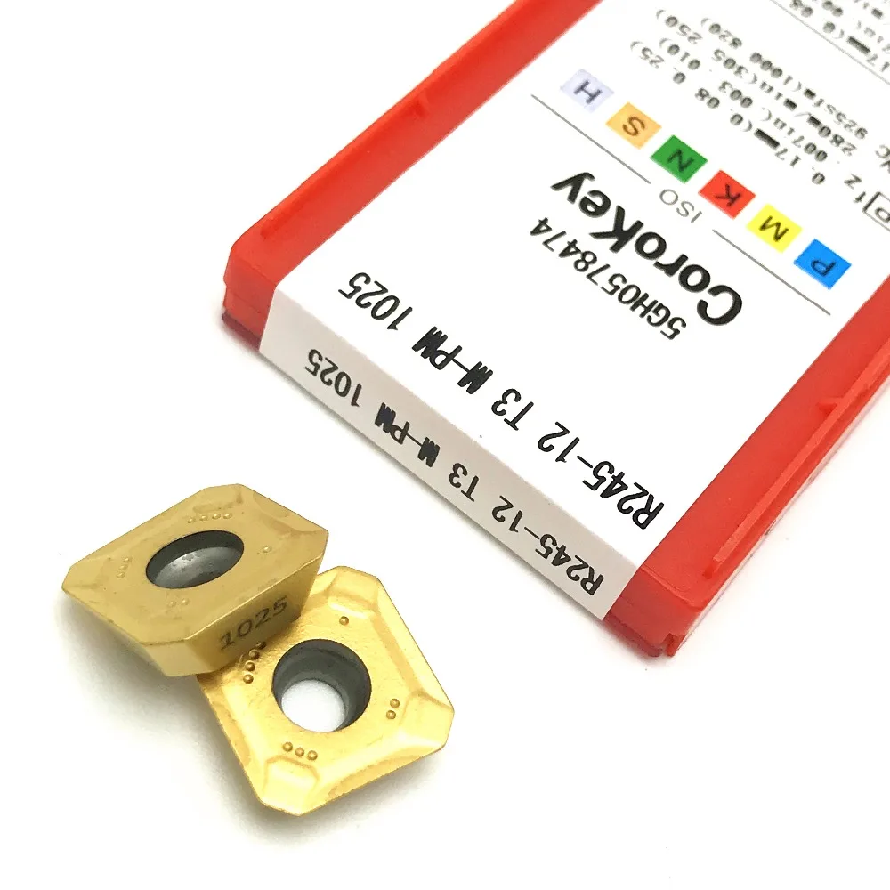 

Carbide insert R245-12T3M-PM 1025 1030 4240 cnc carbide tool carbide milling insert R245 12T3 Lathe tool