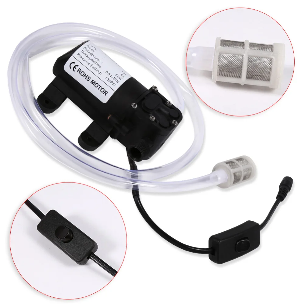 Water Pump Trigger Spray Gun Washing Kit (2)