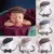 Citgeett Baby Newborn Peaked Beanie Cap Hat+Bow Tie Photo Photography Prop Bow Outfit Set Cute SS