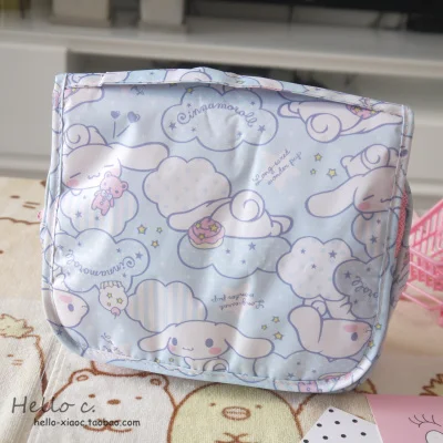 Большая вместительная Милая мультяшная маленькая тканевая сумка-цветок со звездами и маленькими близнецами, дамская сумочка, сумки для девочек, подарки, аксессуары для кукол - Цвет: cinnamoroll