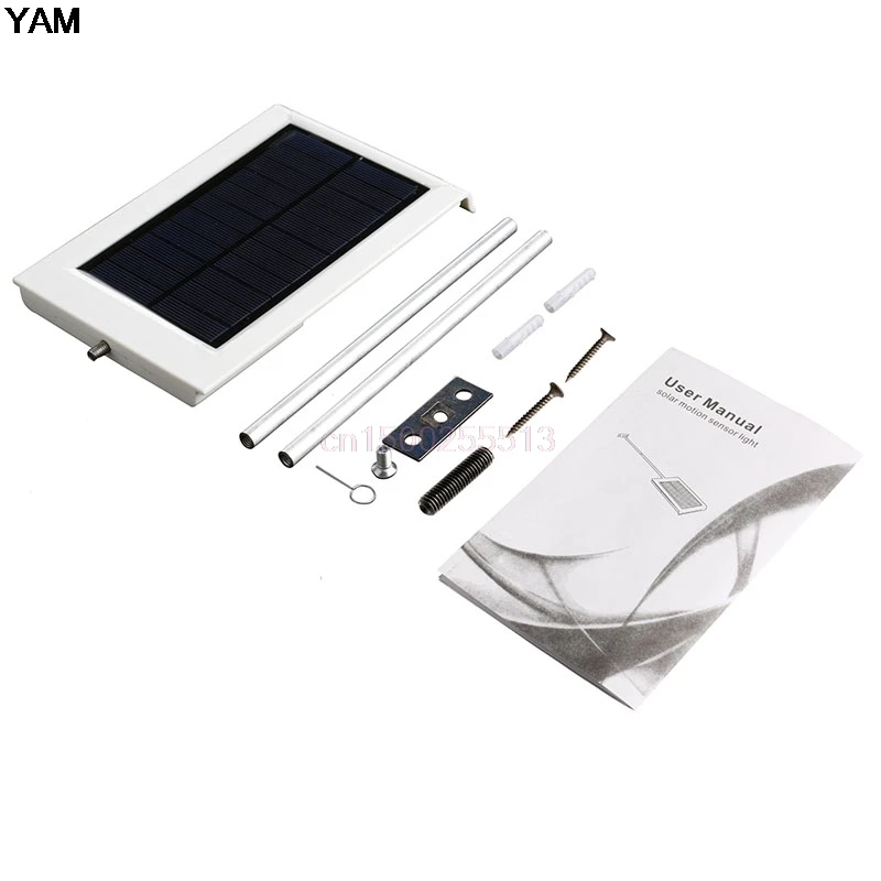 

LED Ultra-Thin Waterproof Solar Sensor Light Control Lamp Outdoor Garden Lamp