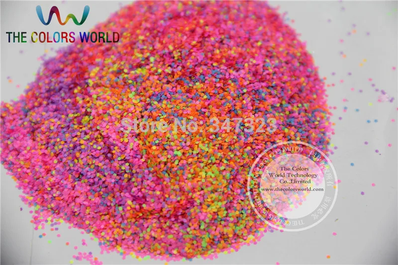

AN08-3 Neon Matte Glitter Mix Nail Polish Glitte for Nail Polish and Other DIY decoration 1Pack =50g