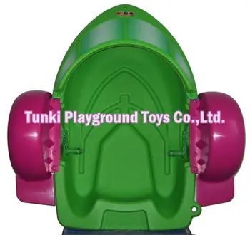 

New arrival single hand boats child battery car hand boats inflatable electric boat pedal boat toy