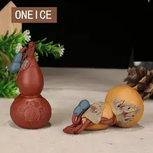 Исин чай играть чай ПЭТ играть Тыква украшения глиняный чай питомцы Aceessories домашнее украшение кунгфу чай культура