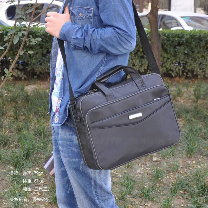 

Men's Nylon Briefcase Bag Business Handbag High Quality Messenger Bags Laptop Shoulder Bag for Macbook