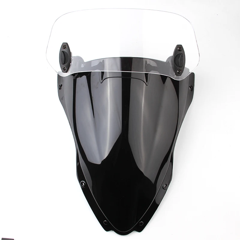 Adjustable Airflow Windscreen Windshield Motorcycle Parts For Suzuki SV650 SV1000 dl650 gs 500 gn125 b109r GSXR 1300 1000 600