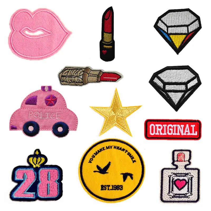 1 PC Cartoon Icon Cloth Badges for Children Clothes Decoration Patch