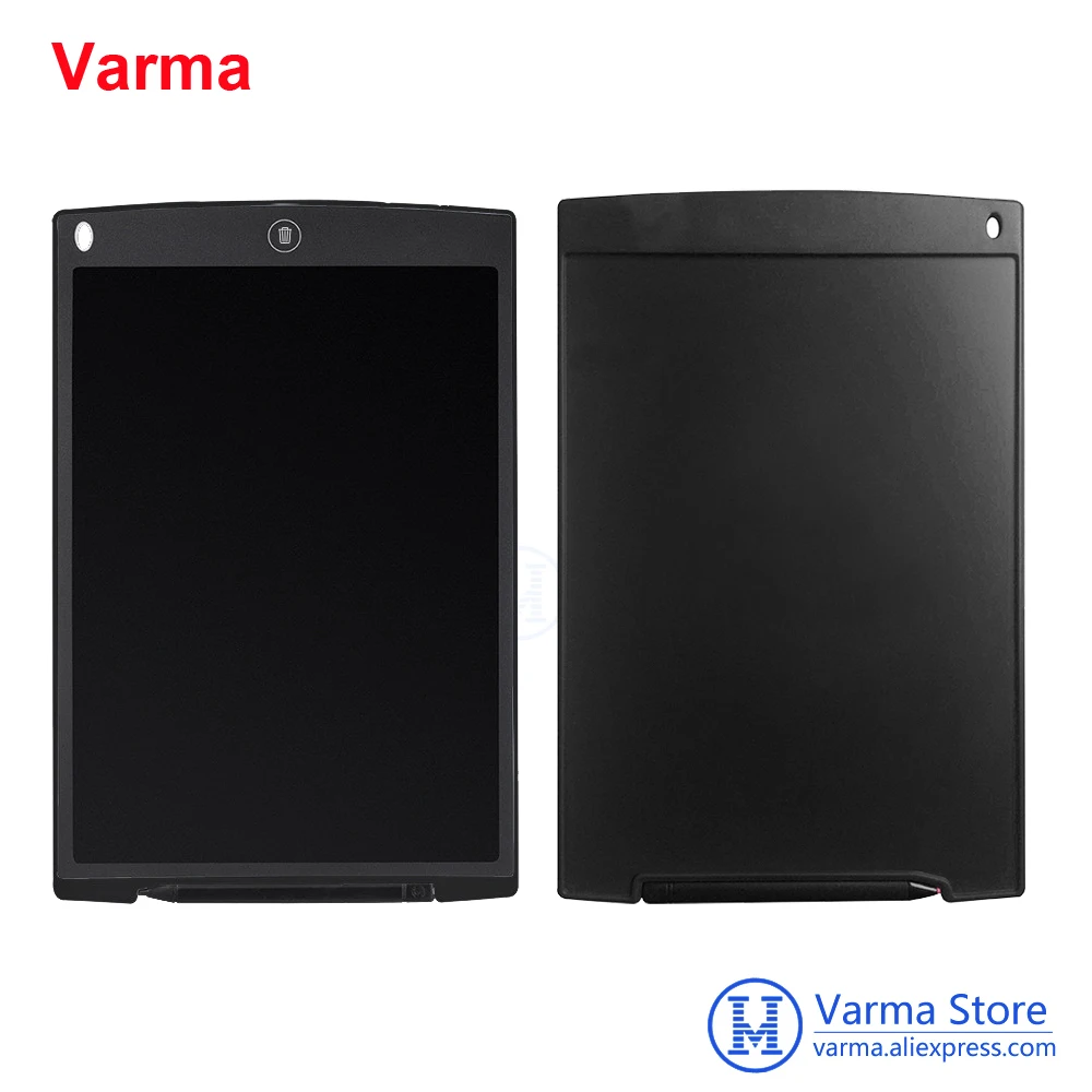 

Varma 12" Inch LCD Portable Electronic Tablet Ultra-thin Writing Tablet Digital Drawing Graphics eWriter Paperless Notepads