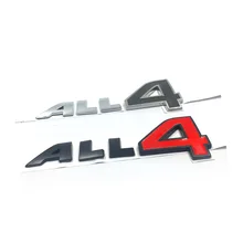 Все 4 эмблемы ALL4, цинковый сплав, наклейка для мини-Купера, земляного человека, Peaceman Clubman