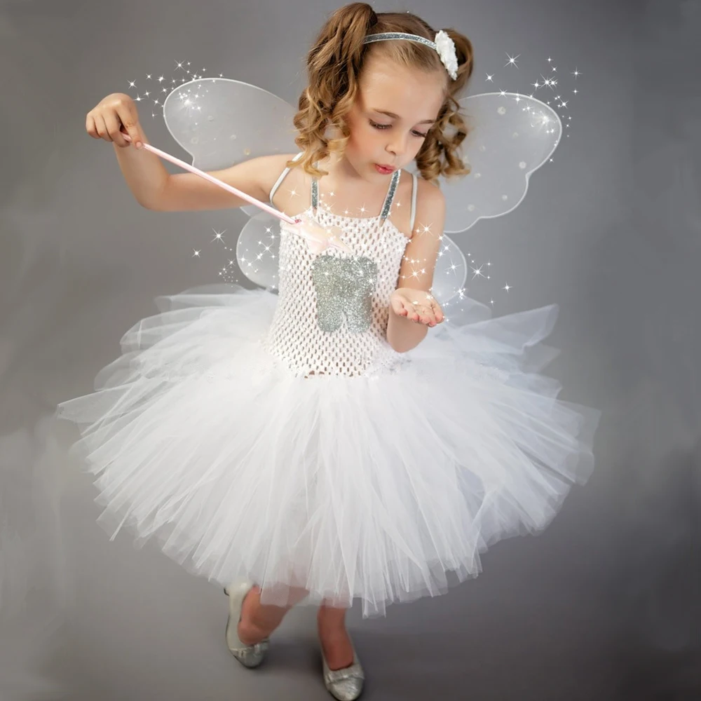 white fairy costume child