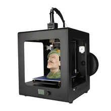 Auto Leveling Metal Desktop 3D Printer Large Printing Size High Precision Printing Machine With Free Filaments EU Plug