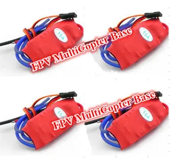 

4pcs/lot 2-3S Simonk 15A Brushless ESC Speed Controller For QAV250 Mini FPV Quads Multirotor Helicopter Wholesale