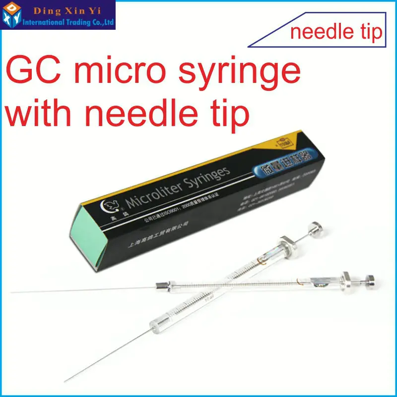 

10ul Gas chromatographic injector GC micro syringe with cone tip microsyringe With dead volume