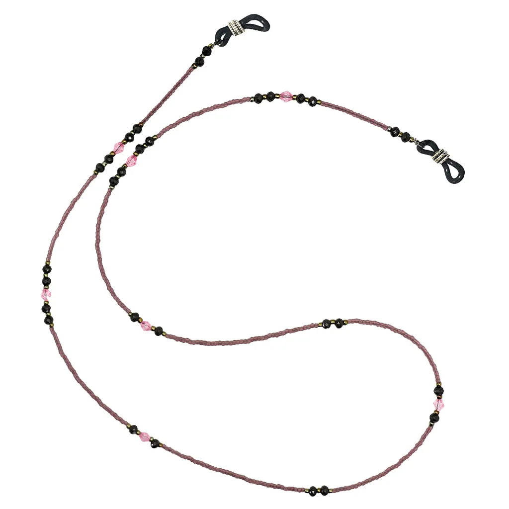 Fashion Beaded Reading Glasses Spectacles Sunglasses Eyewear Neck Cord Chain Holder For Women
