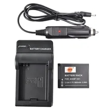 DSTE AHDBT-001 AHDBT001 Батарея с путешествия и автомобильное Зарядное устройство для Gopro HD Hero1