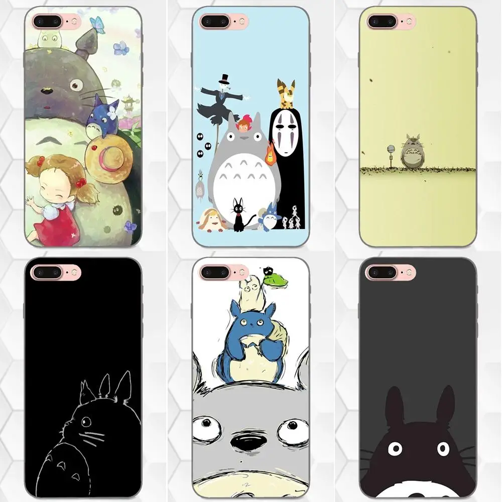Totoro поступления оригинал для Apple iPhone 4 телефон 4S 5 SE 6 6S 7 8 Plus X XS Max XR мягкий чехол