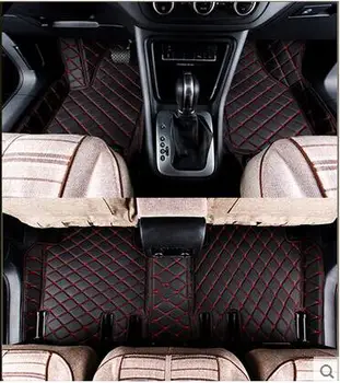 

High quality! Custom special floor mats for Peugeot 5008 5 seats 2019 non-slip car rugs carpets for 5008 2017-2018,Free shipping