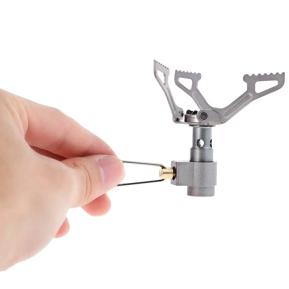 Tanie BRS 3000T ultralekki stop tytanu kuchenka kempingowa kuchenki gazowe kuchenka zewnętrzna kuchenka gazowa miniaturowe piece piknikowe