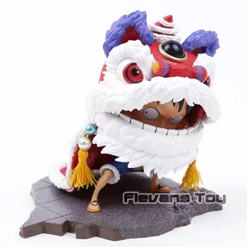 

Anime One Piece Luffy Nami Zoro Sanji 2018 New Year Limited Edition PVC Figure Collectible Model Toy