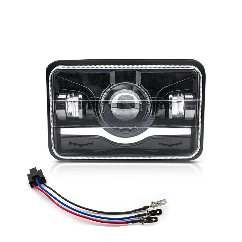 

Safego 1 pcs 150W 5" H4 Led Headlight with High Low Beam For Jeep Wrangler OffRoad 4x4 Motorcycle Waterproof 3000K-6000K 12V~24V