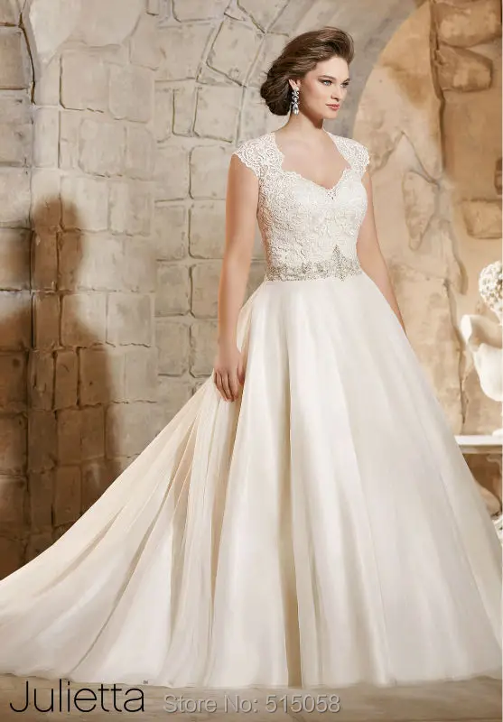 Plus Size Wedding Dresses With Sleeves 2017 Vintage Lace Covered Plus Size Wedding Dresses With Sleeves 2017 Vintage Lace Covered Back Ball Gown Crystal Beaded In From Weddings Events On