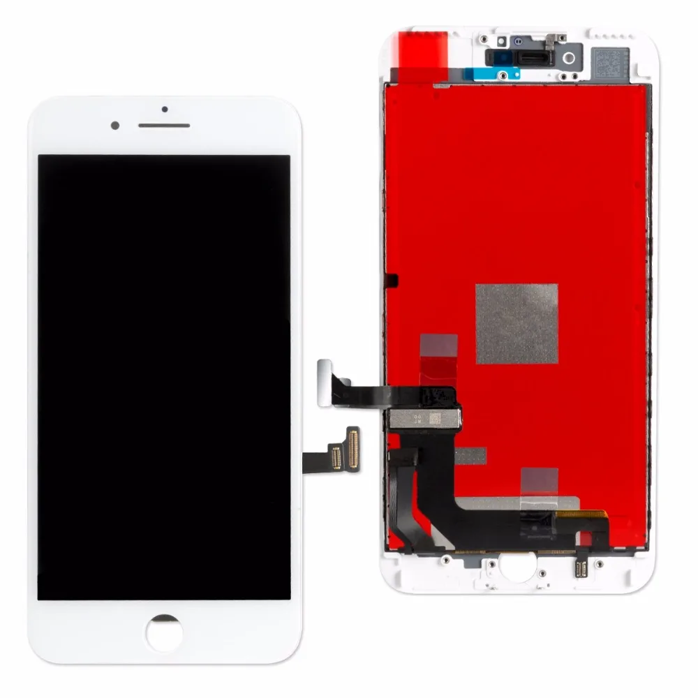 1 шт. экран Pantalla для iPhone 6 ЖК дисплей 6S 7 8 OEM 3D сенсорный AAA в сборе черный белый с