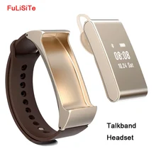 Умный Браслет Talkband M8 Bluetooth наушники гарнитура фитнес-монитор с напоминанием о потере для Android и IOS