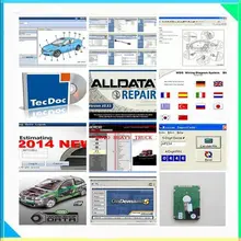 Alldata Software all data 1tb harddisk alldata and mitchell software 16 softwares with Vivid workshop elsawin heavy truck data