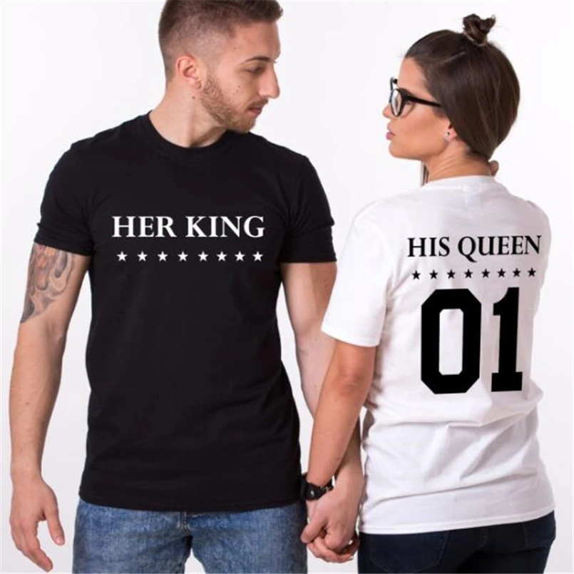king and queen t shirts